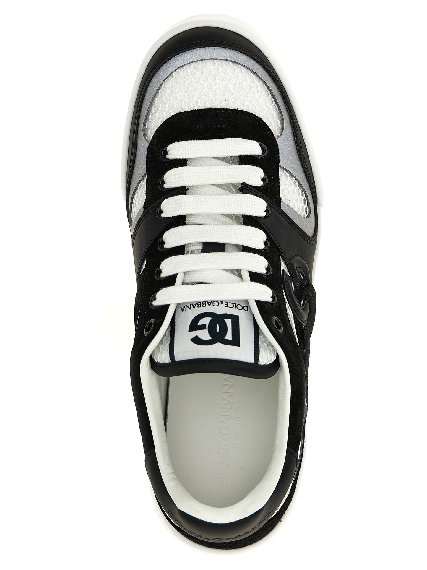 Bicolor Calfskin Sneakers Dolce & Gabbana