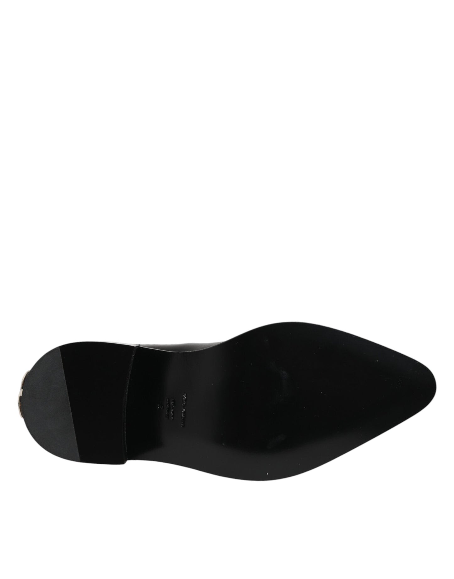 Black Studded Chelsea Short Ankle Boots Shoes