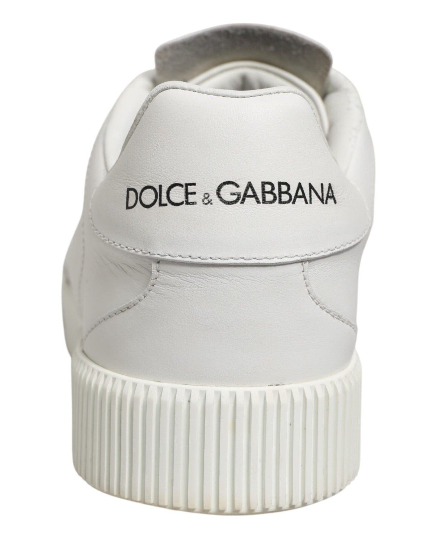 Dolce & Gabbana White MIAMI Calf Low Top Men Sneakers Shoes