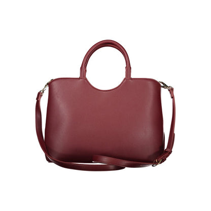 Mario Valentino Red Polyurethane Women's Bag