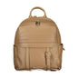 Mario Valentino Brown Polyurethane Women's Backpack