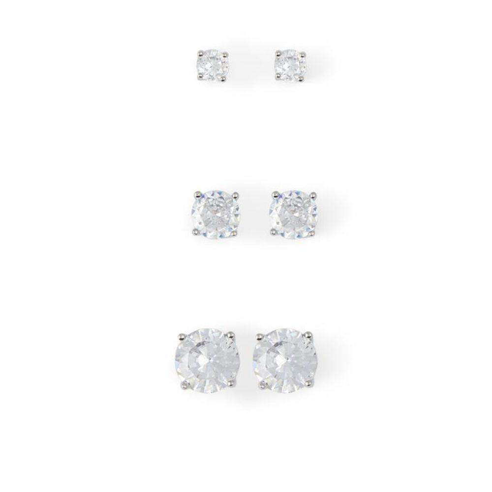 ALDO Silver Elastane Earrings