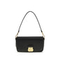 Coccinelle Black Calf Leather Bos Taurus Shoulder Bag