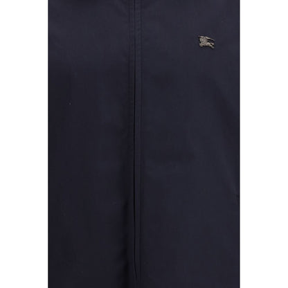 Burberry Blue Polyester Rain Coat