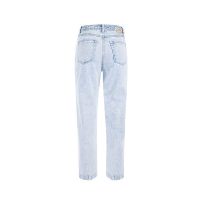 Yes Zee Blue Cotton Boyfriend Jeans
