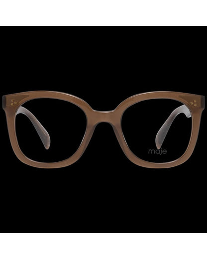 Maje Brown Plastic Glasses (Frames)