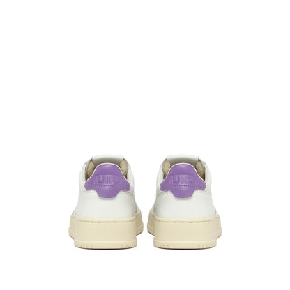 Autry White Leather Sneakers