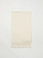 Max Mara White Cashmere Scarf