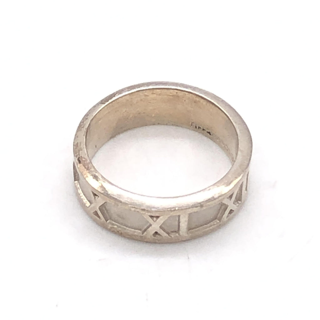 Tiffany & Co. Atlas Ring, SV925, 4.5g, US Size 5