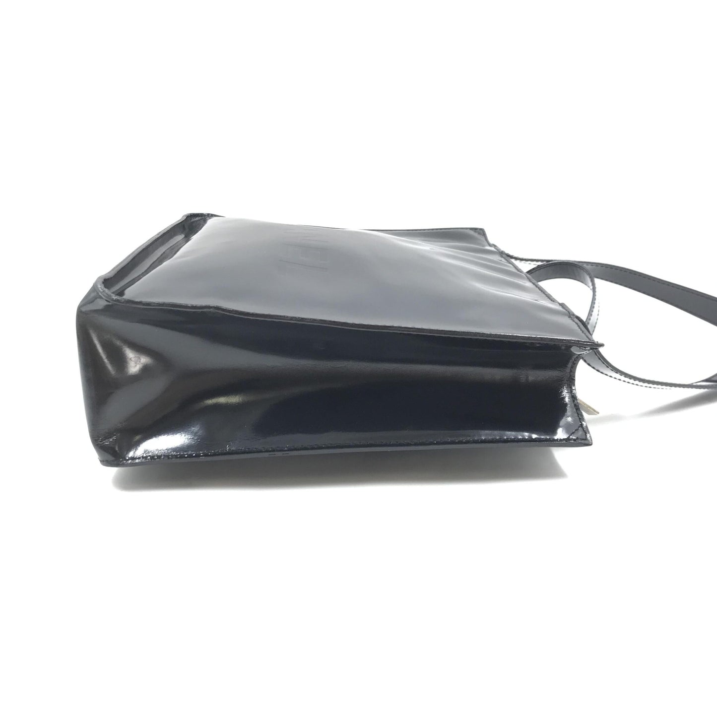 Chanel Black Patent Leather Tote