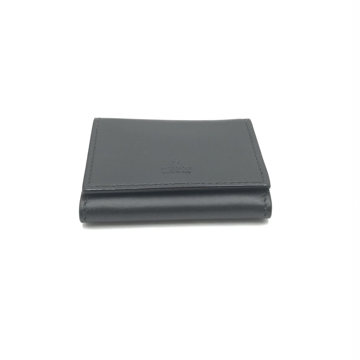 Gucci Compact Leather Wallet With Sleek Design