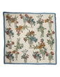 Dolce & Gabbana White Flower Vase Cashmere Stole Wrap 132cm x 128cm Scarf