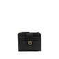 PINKO Black Calf Leather Bos Taurus Wallet