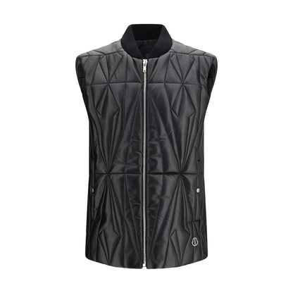 Moncler x Rick Owens Black Lamb Ovis Aries Aries Sleeveless Jacket