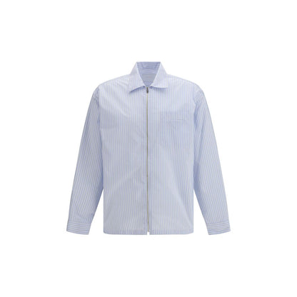 Prada Blue Polyamide Shirt