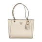 Guess Jeans Beige Poliuretano Women Handbag