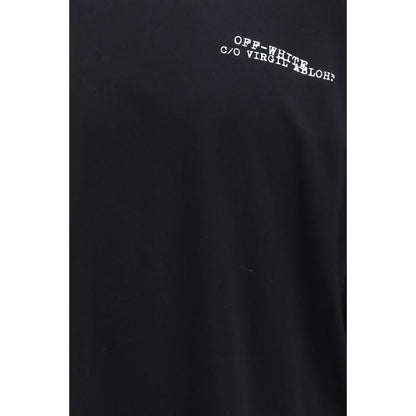Off-White Black Cotton Sportswear