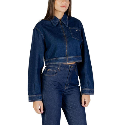 Colcci Blue Cotton Denim Jacket