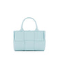 Bottega Veneta Blue Lamb Leather Tote Bag