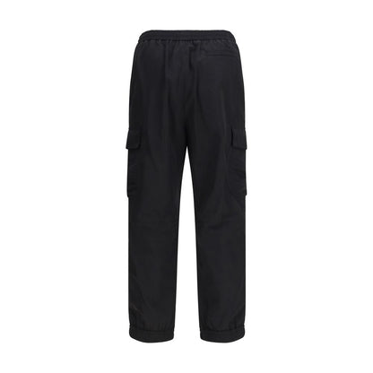 Fendi Black Polyamide Cargo Pants