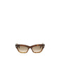 Alexander McQueen Brown Acetate Sunglasses
