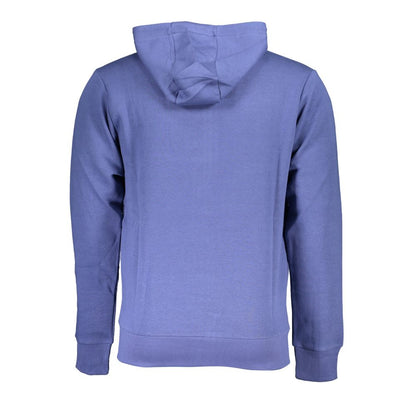 U.S. Grand Blue Cotton Men's Hoodie