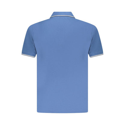 U.S. Grand Polo Blue Cotton Men's Polo Shirt
