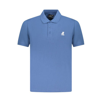 U.S. Grand Polo Blue Cotton Men Polo Shirt