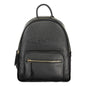 Mario Valentino Black Polyurethane Women's Backpack