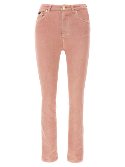 Dolce & Gabbana Multicolor Cotton High-Waisted Jean