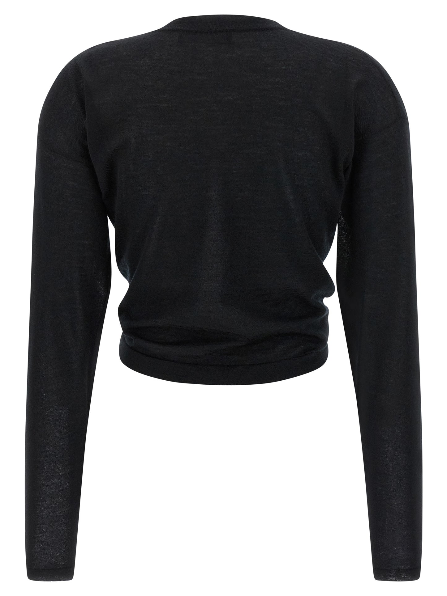 Black Cashmere Cardigan