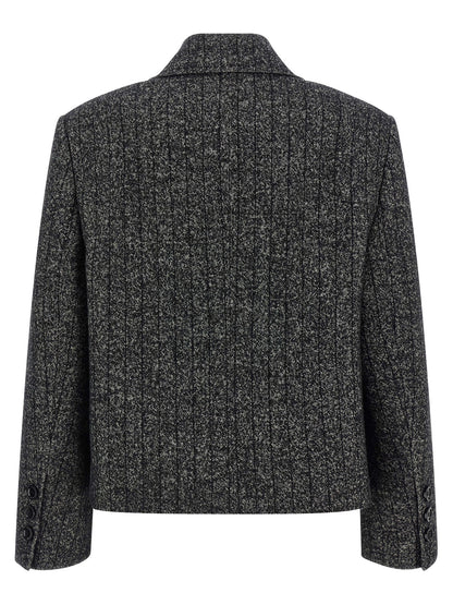 Dolce & Gabbana Bicolor Elastane Blazer