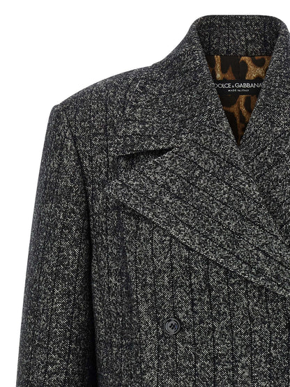 Dolce & Gabbana Bicolor Elastane Blazer