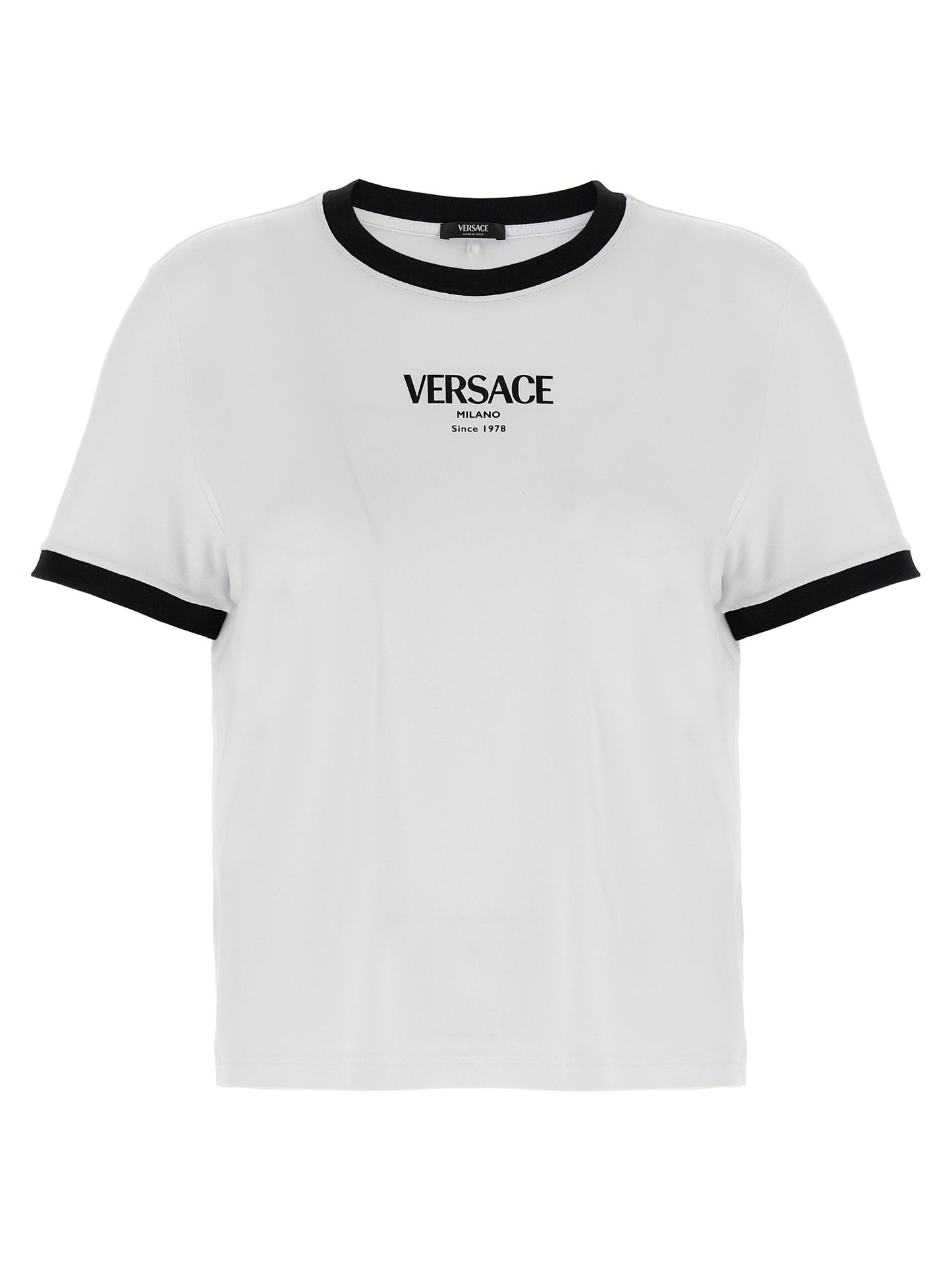 Versace Bicolor Viscose T-Shirt