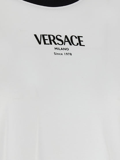 Versace Bicolor Viscose T-Shirt