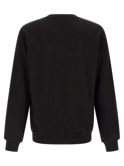 Dolce & Gabbana Black Cotton Sweatshirt