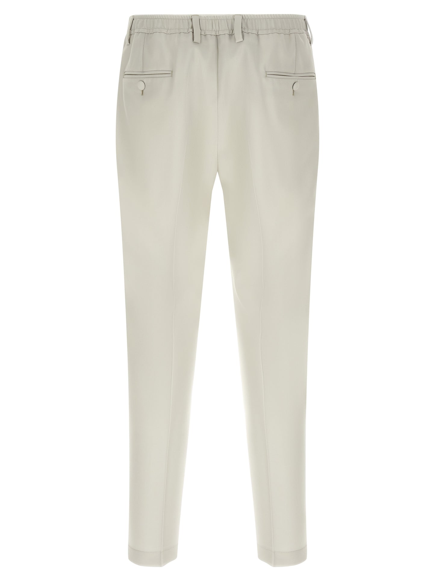 Dolce & Gabbana Beige Virgin Wool Dress Pants