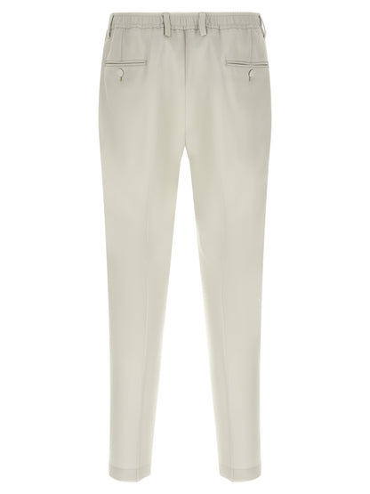 Dolce & Gabbana Beige Virgin Wool Dress Pants