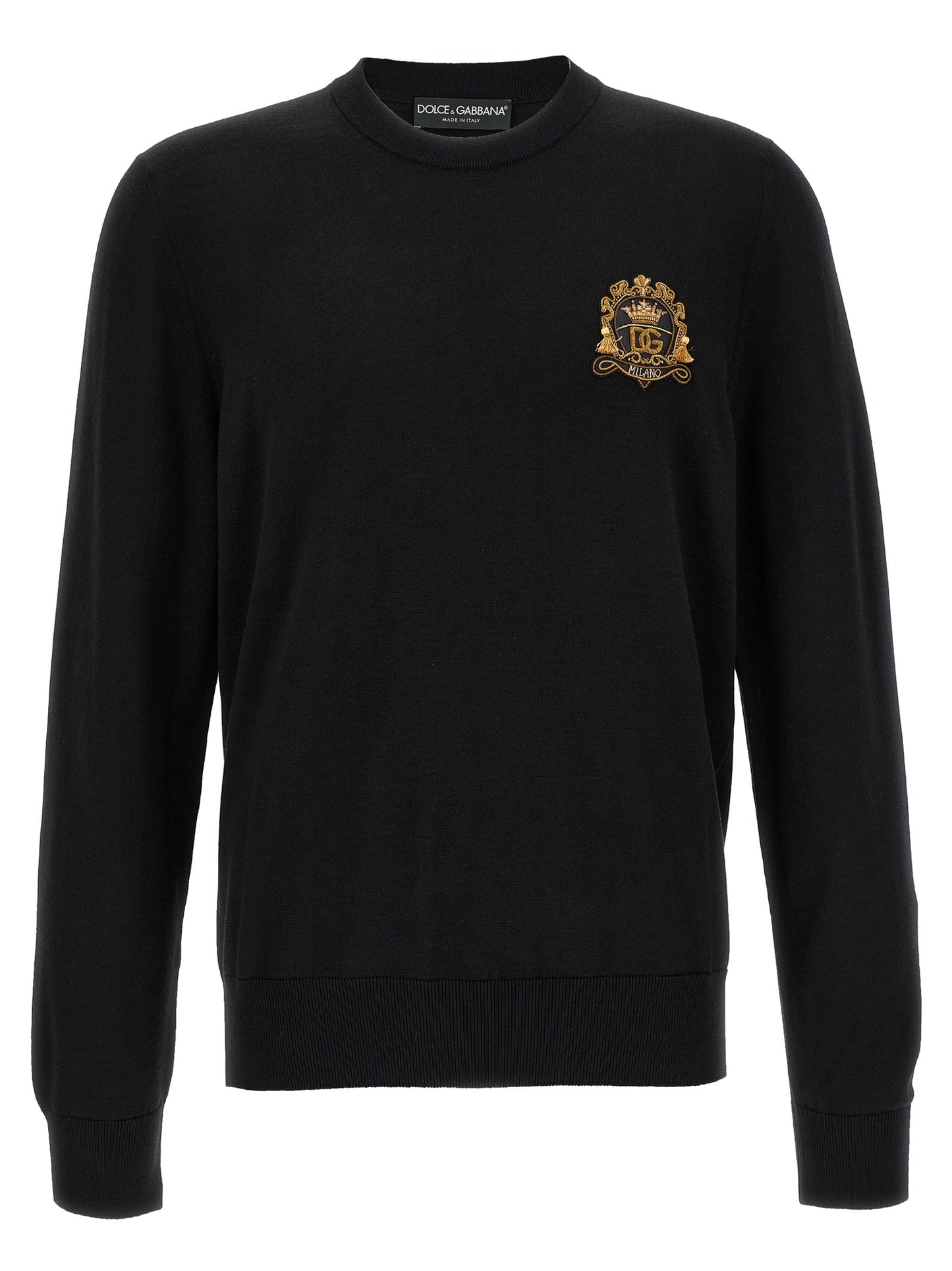 Black Virgin Wool Cardigan