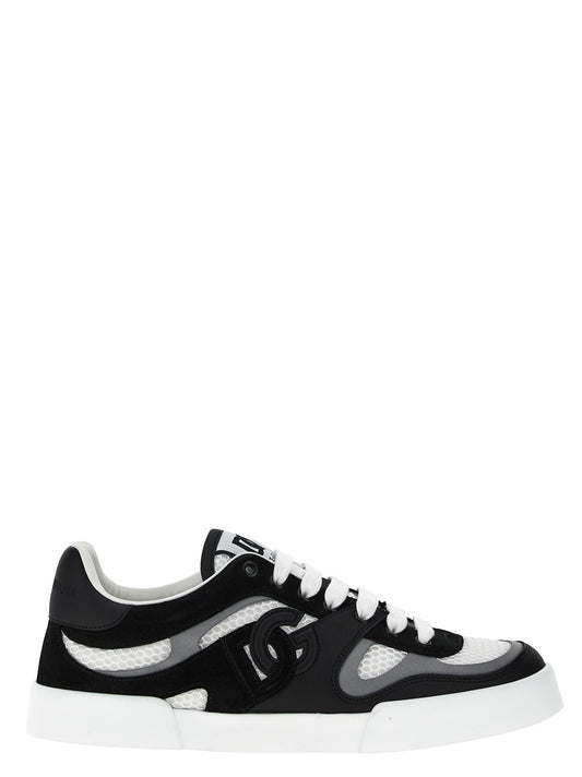 Bicolor Calfskin Sneakers Dolce & Gabbana