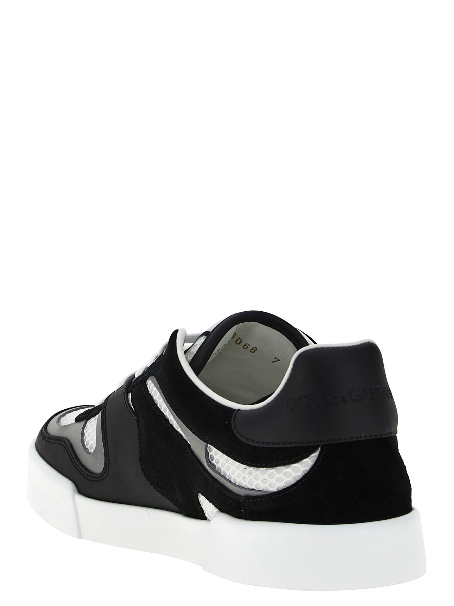 Bicolor Calfskin Sneakers Dolce & Gabbana