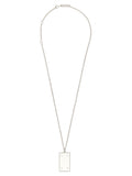 Maison Margiela Silver Brass Necklace