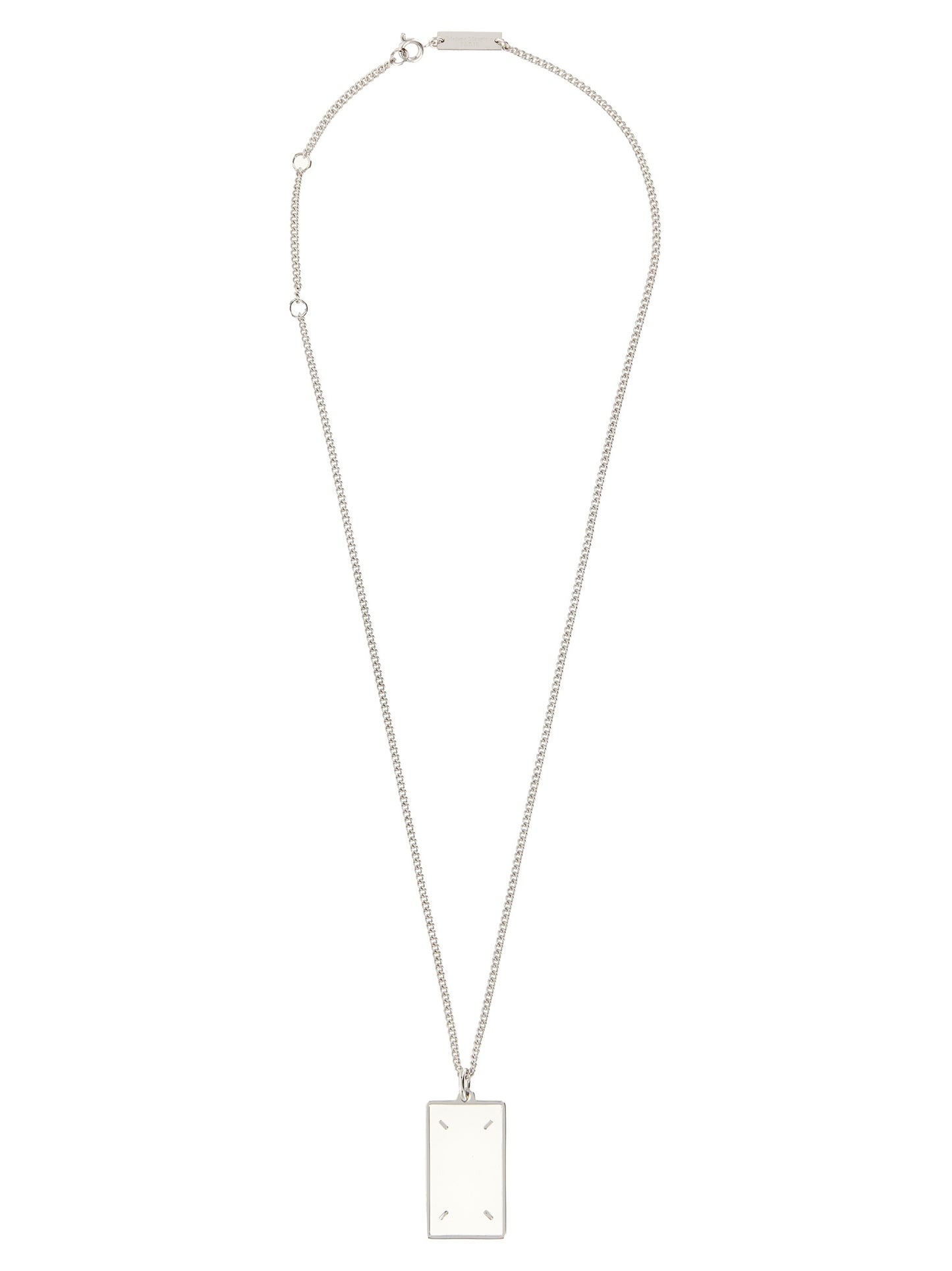 Maison Margiela Silver Brass Necklace