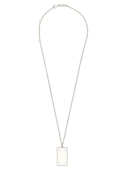 Maison Margiela Silver Brass Necklace
