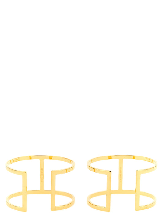 Elisabetta Franchi Gold Brass Bracelet