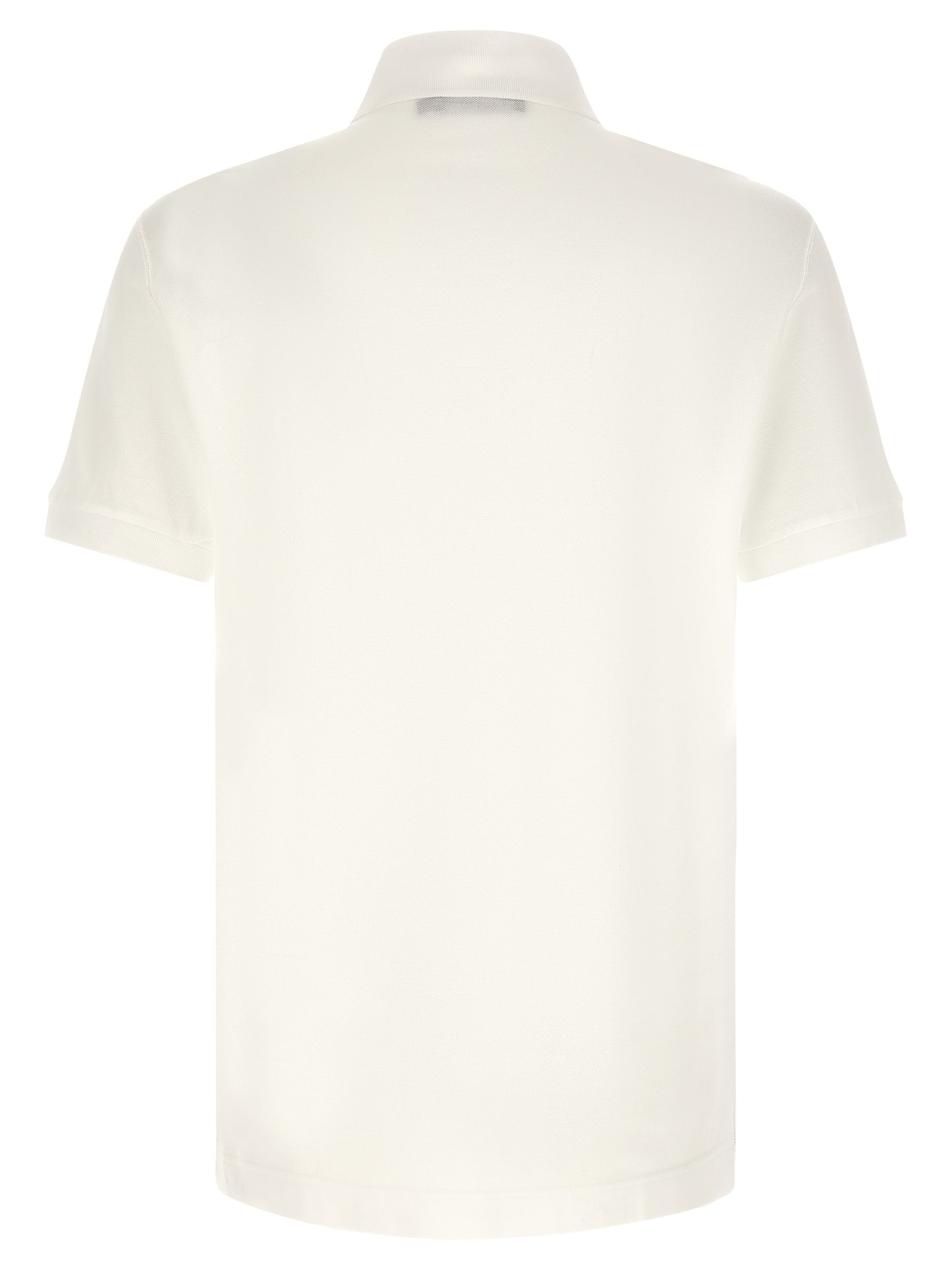 Dolce & Gabbana White Cotton Polo Shirt