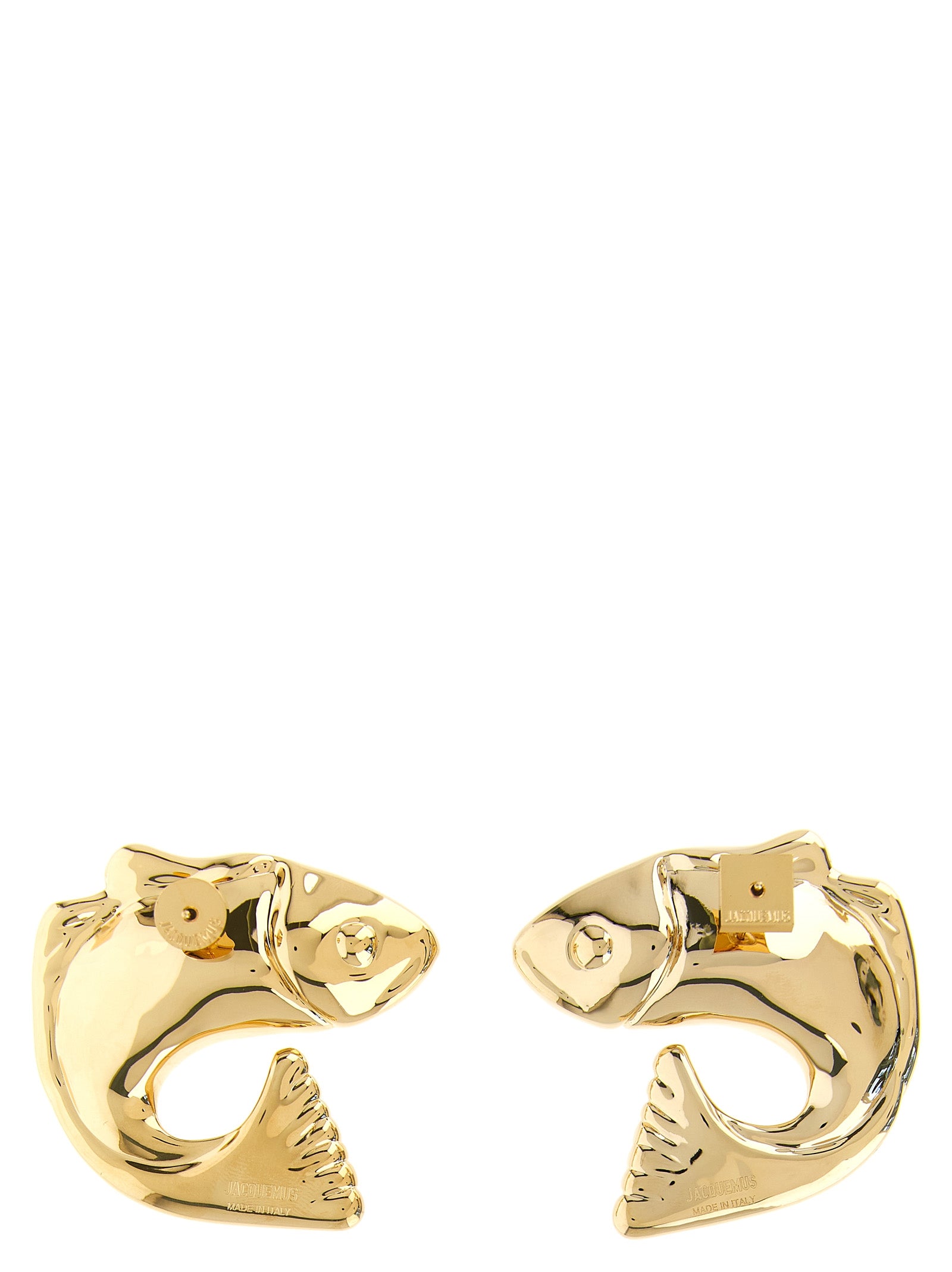 Jacquemus Gold Copper Earrings