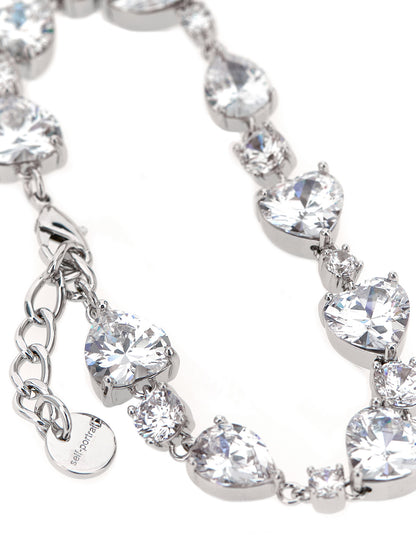 Self-Portrait Silver Brass Bracelet