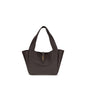 Saint Laurent Brown Calf Leather Bos Taurus Shoulder Bag