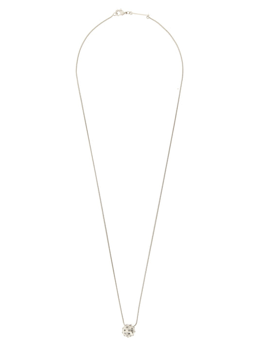 Rick Owens Silver Brass Necklace